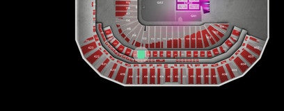 Seat view from Club