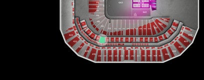 Seat view from Club