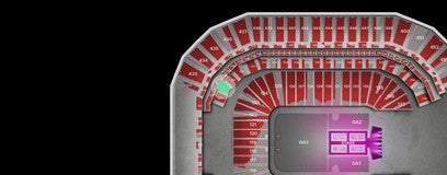Seat view from Club