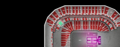 Seat view from Club