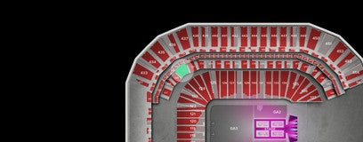 Seat view from Club
