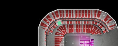 Seat view from Club