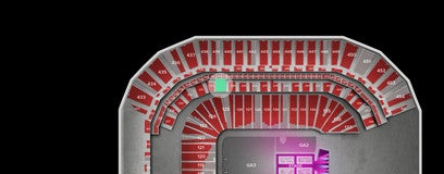 Seat view from Club