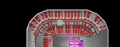 Seat view from Club