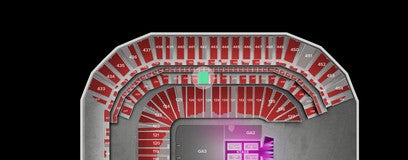 Seat view from Club