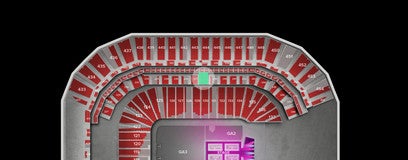 Seat view from Club