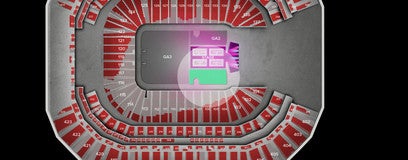 Seat view from GA1
