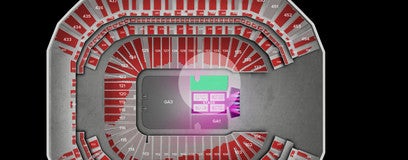 Seat view from GA2