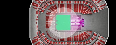 Seat view from GA3