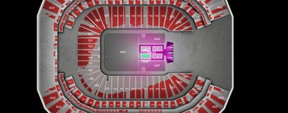 Seat view from KISS