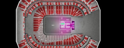 Seat view from SQUARE