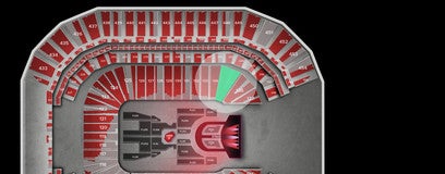 Seat view from Main