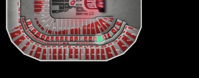 Seat view from Club