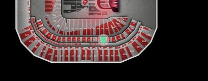 Seat view from Club