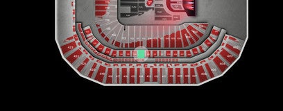 Seat view from Club