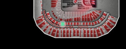 Seat view from Club