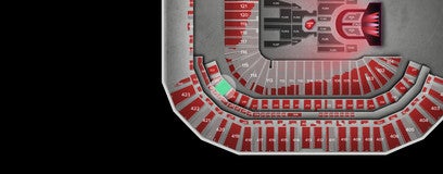 Seat view from Club