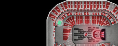 Seat view from Club
