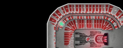 Seat view from Club