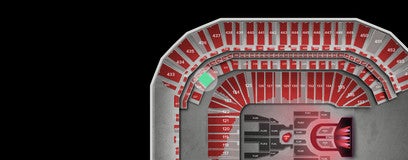 Seat view from Club
