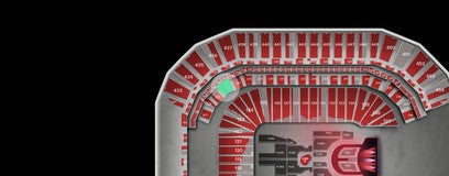 Seat view from Club