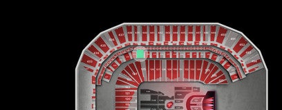Seat view from Club