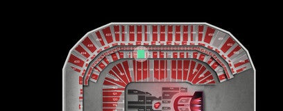 Seat view from Club