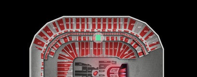 Seat view from Club