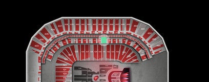 Seat view from Club