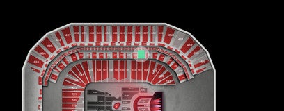 Seat view from Club
