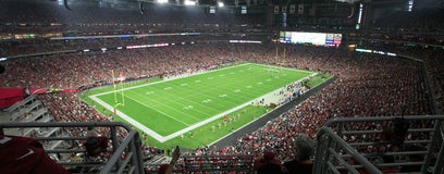 Seat view from Terrace End Zone