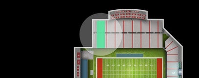 Seat view from Sideline Seating