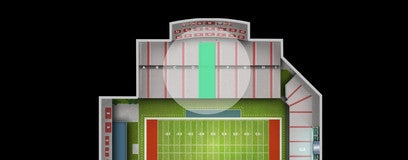 Seat view from Sideline Seating