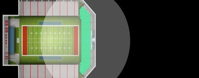 Seat view from General Admission