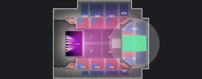 Seat view from Lower