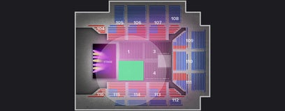 Seat view from Floor