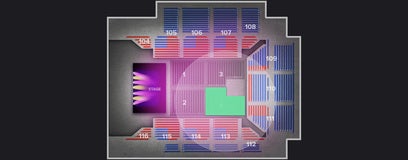 Seat view from Floor