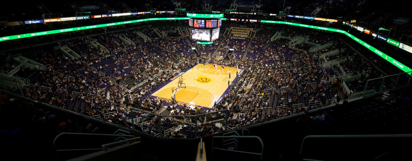 Seat view from Upper Baseline