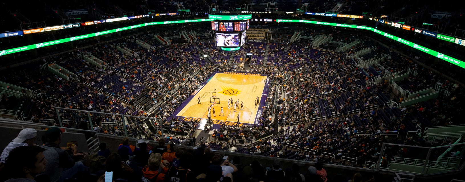 Seat view from Upper Baseline