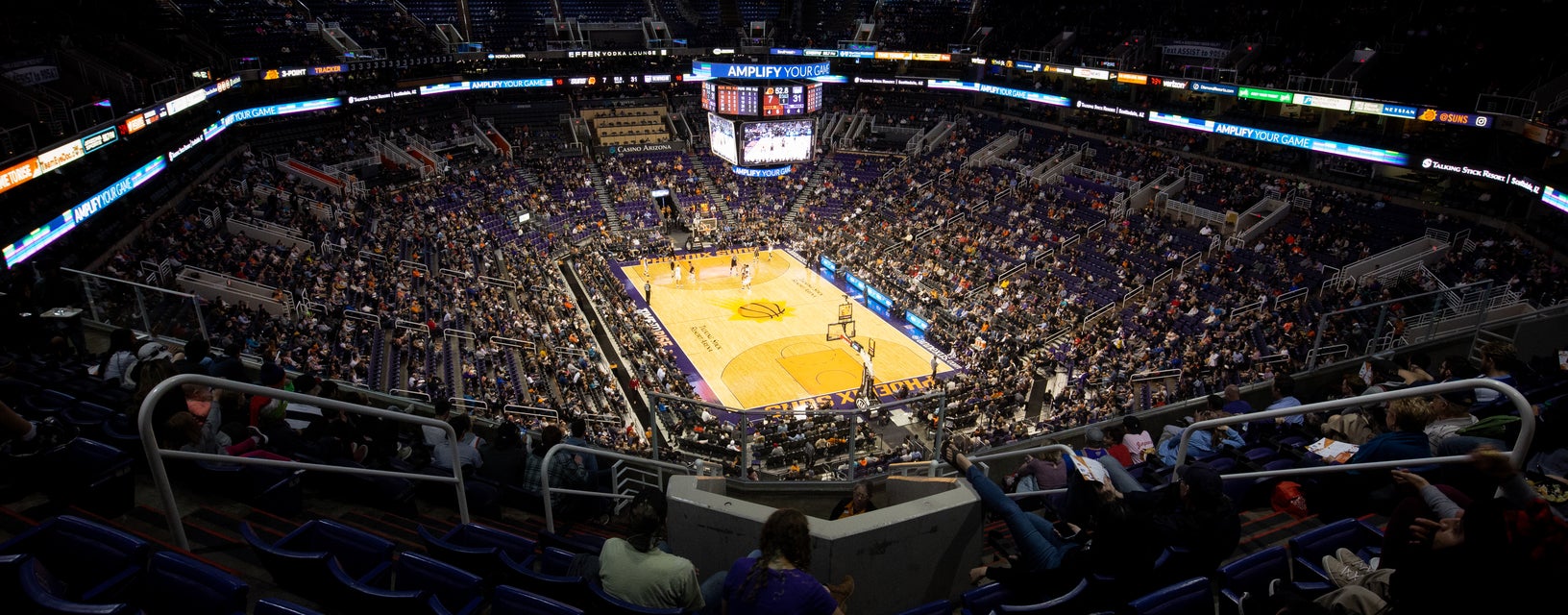 Seat view from Upper Baseline