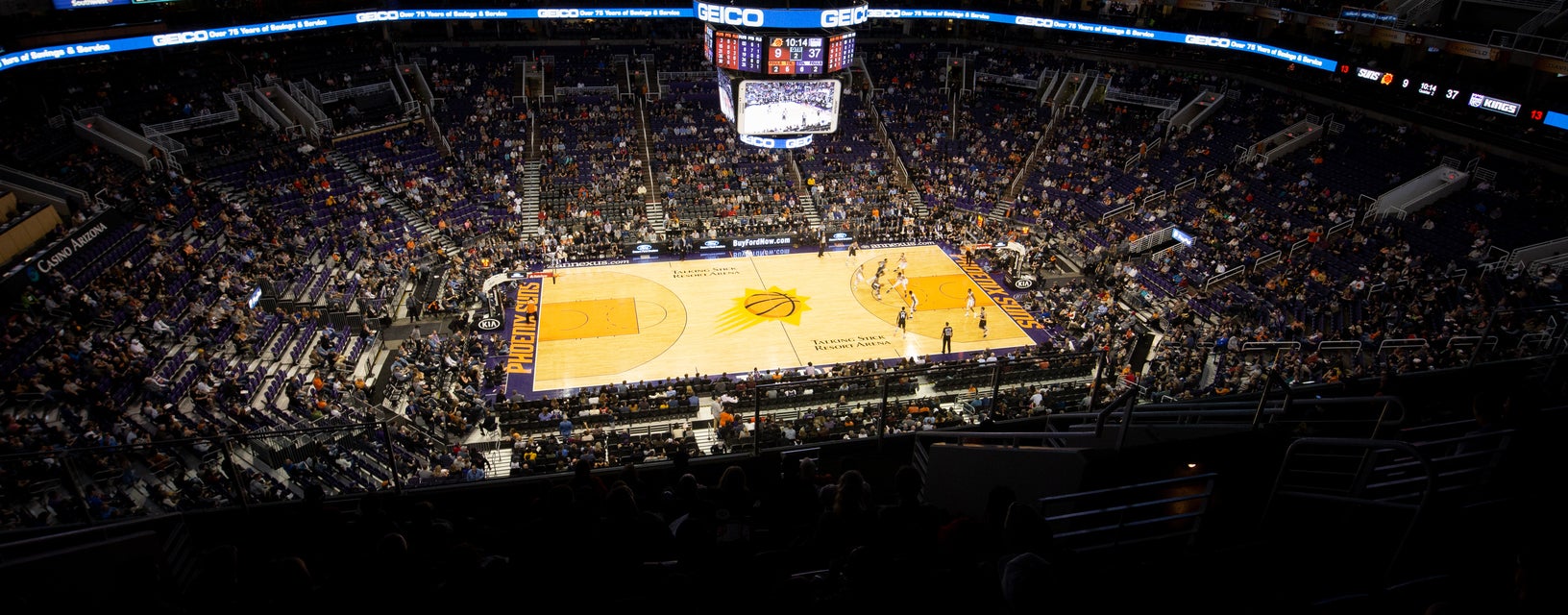 Seat view from Upper Sideline