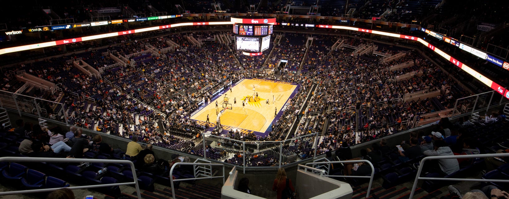 Seat view from Upper Baseline