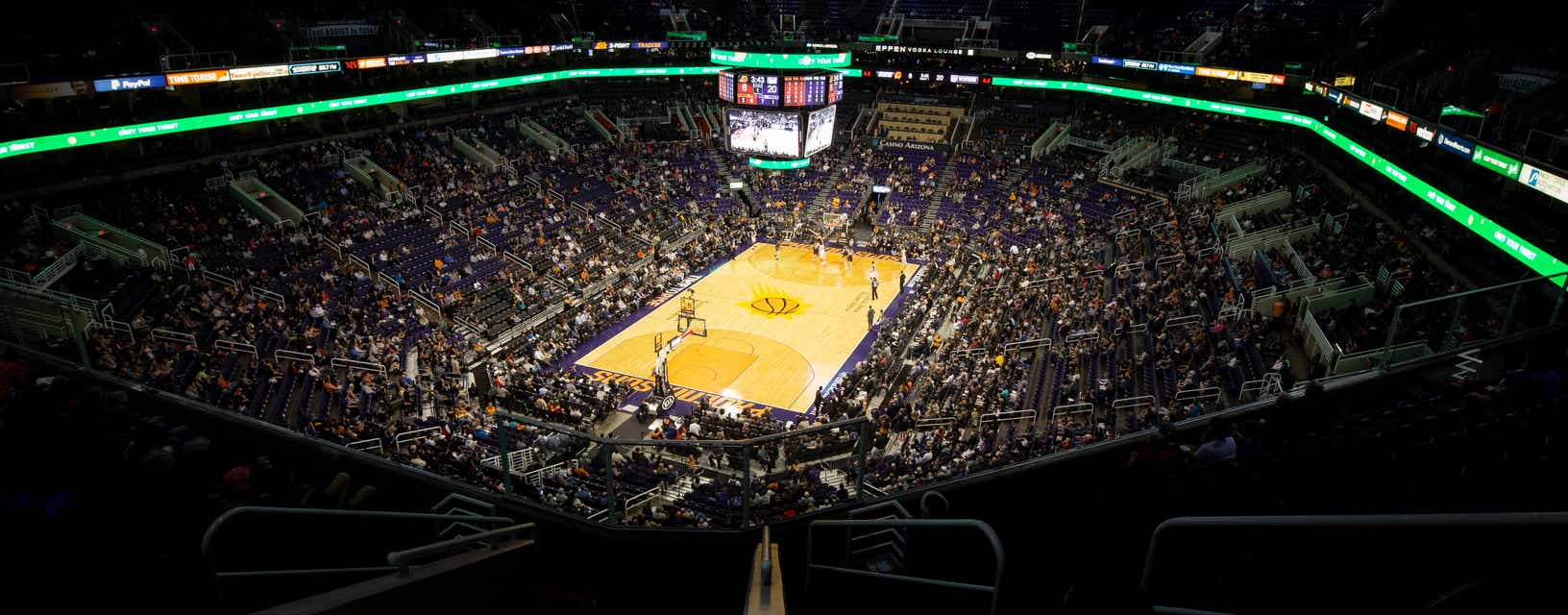 Seat view from Standing Room Only