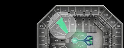 Seat view from Lower