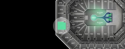 Seat view from Upper