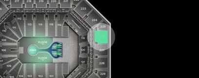 Seat view from Upper