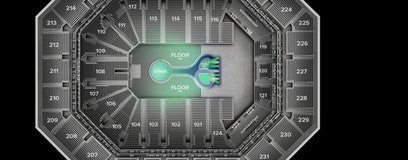 Seat view from Pit B