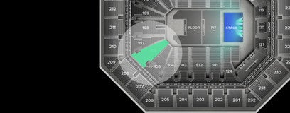 Seat view from Lower