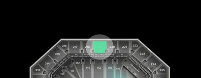 Seat view from Upper