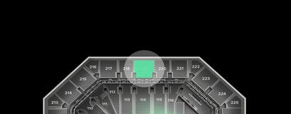 Seat view from Upper